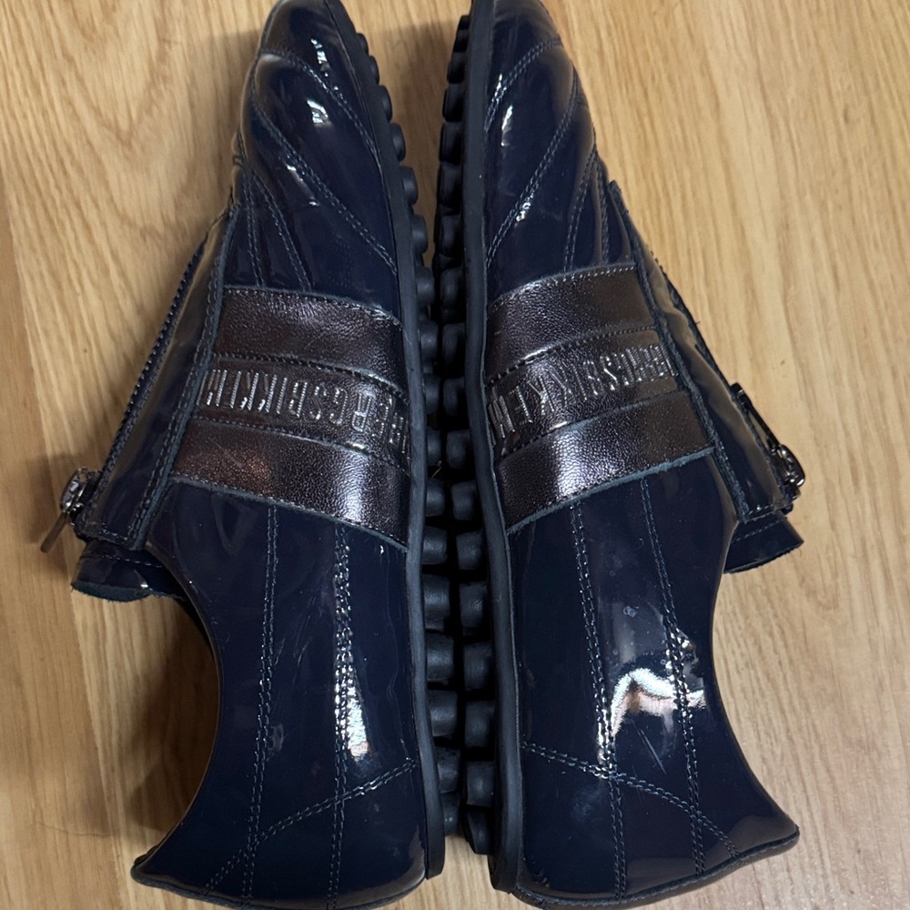 Bikkembergs size 38 7.5 women’s Navy Sneakers shoes soccer - Picture 7 of 11